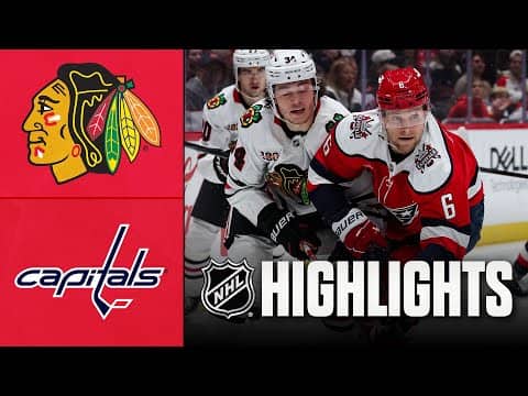 Blackhawks vs. Capitals | NHL Highlights | January 03, 2026