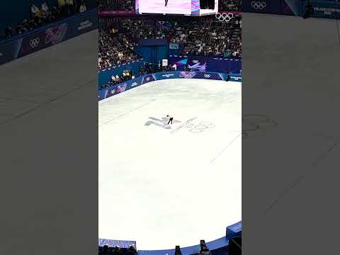 Zooming and spinning around the Milano Ice Arena! 🌀