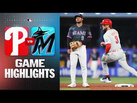 Phillies vs. Marlins Game Highlights (5/1/26) | MLB Highlights
