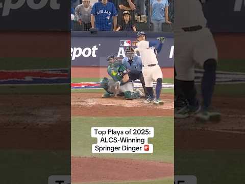 GAME SEVEN SPRINGER DINGER 🚨 #MLB #Toronto #BlueJays #GeorgeSpringer #WorldSeries