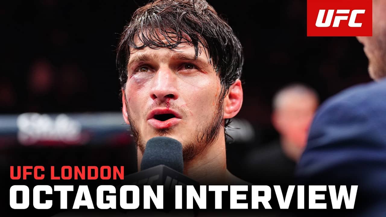 Movsar Evloev Octagon Interview | UFC London