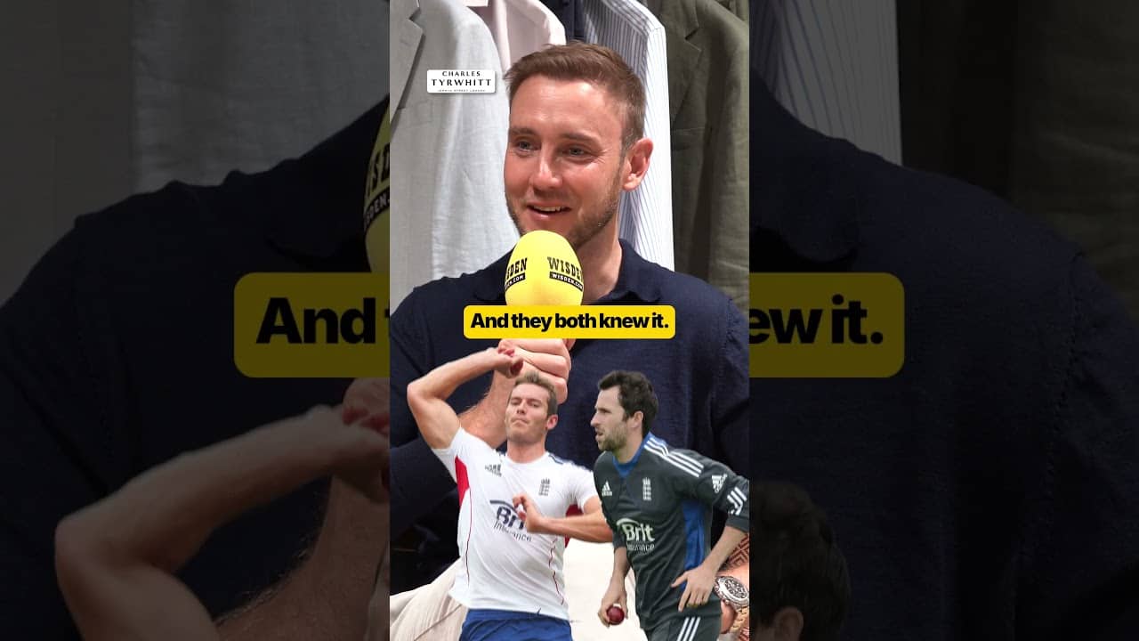 Stuart Broad shares some dressing room secrets 👀🍿