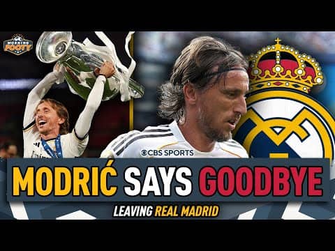 Luka Modrić LEAVES Real Madrid after 13 seasons | 6x UCL Winner & 1x Ballon d'Or 🏆 | Morning Footy