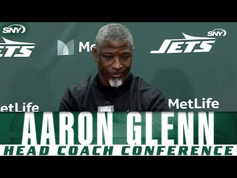 Aaron Glenn says 'there's no quit' in Jets players after win over Falcons