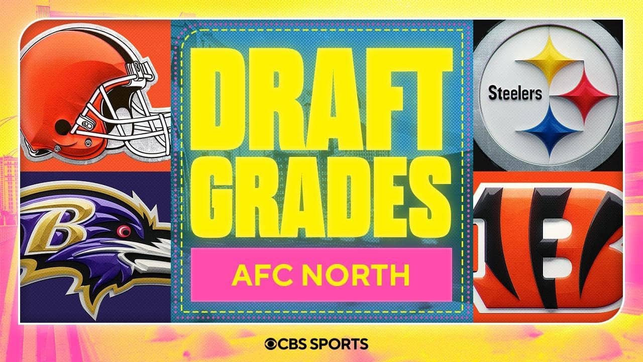 Draft Grades for EACH AFC North team | 2026 NFL Draft