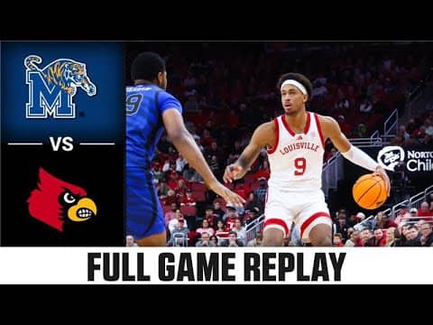 Memphis vs. Louisville Full Game Replay | 2025-26 ACC Men's Basketball