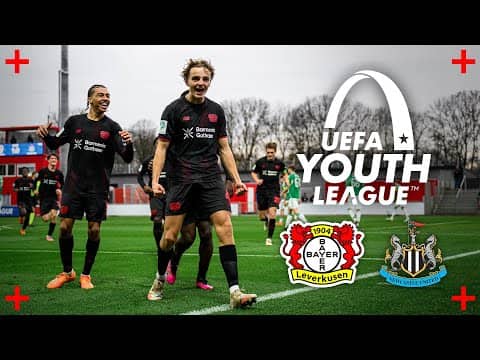 Historic victory: Bayer 04's U19 team in the knockout stages of the Youth League for the first time
