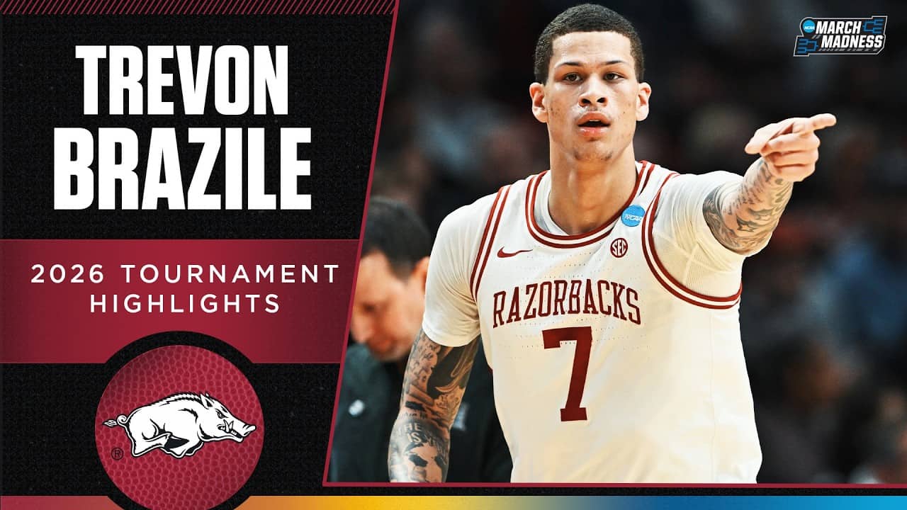 Trevon Brazile 2026 NCAA tournament highlights