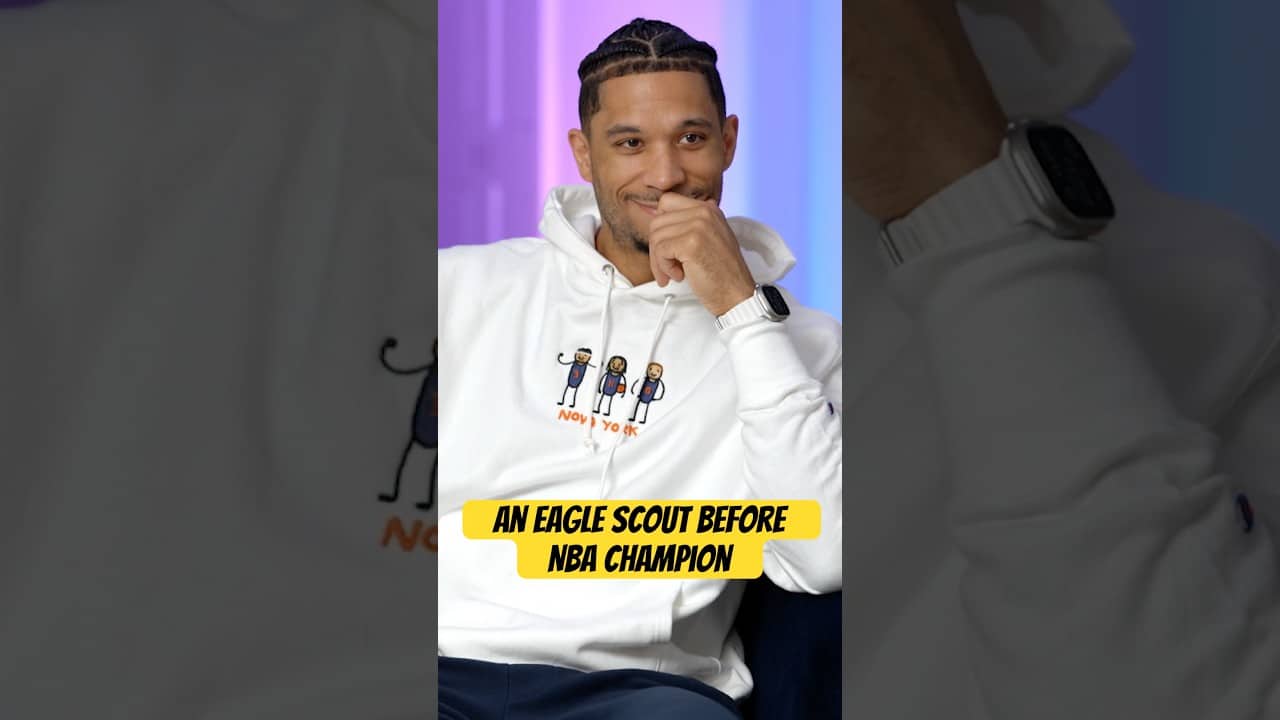 Josh Hart talks keeping his promise. Before becoming a NBA Champion, he became an Eagle Scout