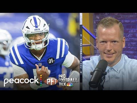 Colts HC Shane Steichen ‘very close’ to naming starting QB | Pro Football Talk | NFL on NBC
