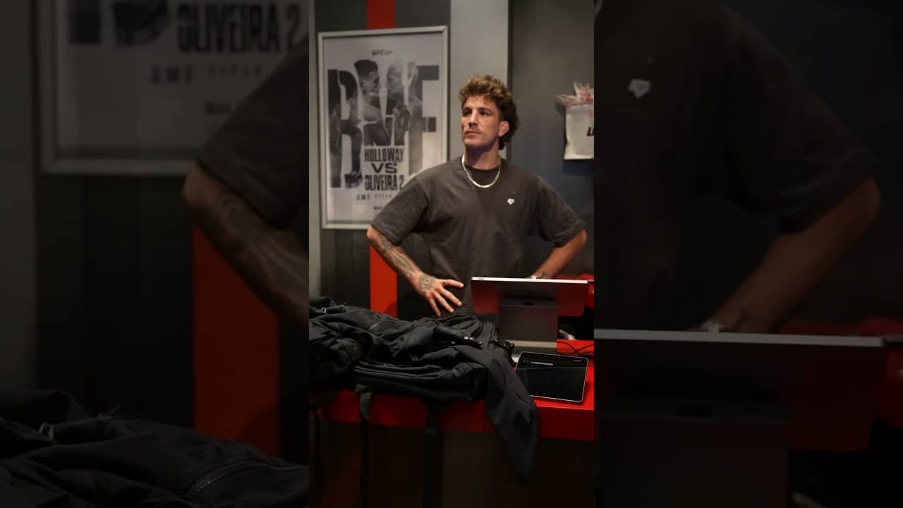 UFC Day In The Life of Quillan Salkilld #ufcperth