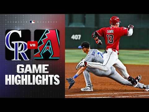 Rockies vs. D-backs Game Highlights (5/23/26) | MLB Highlights