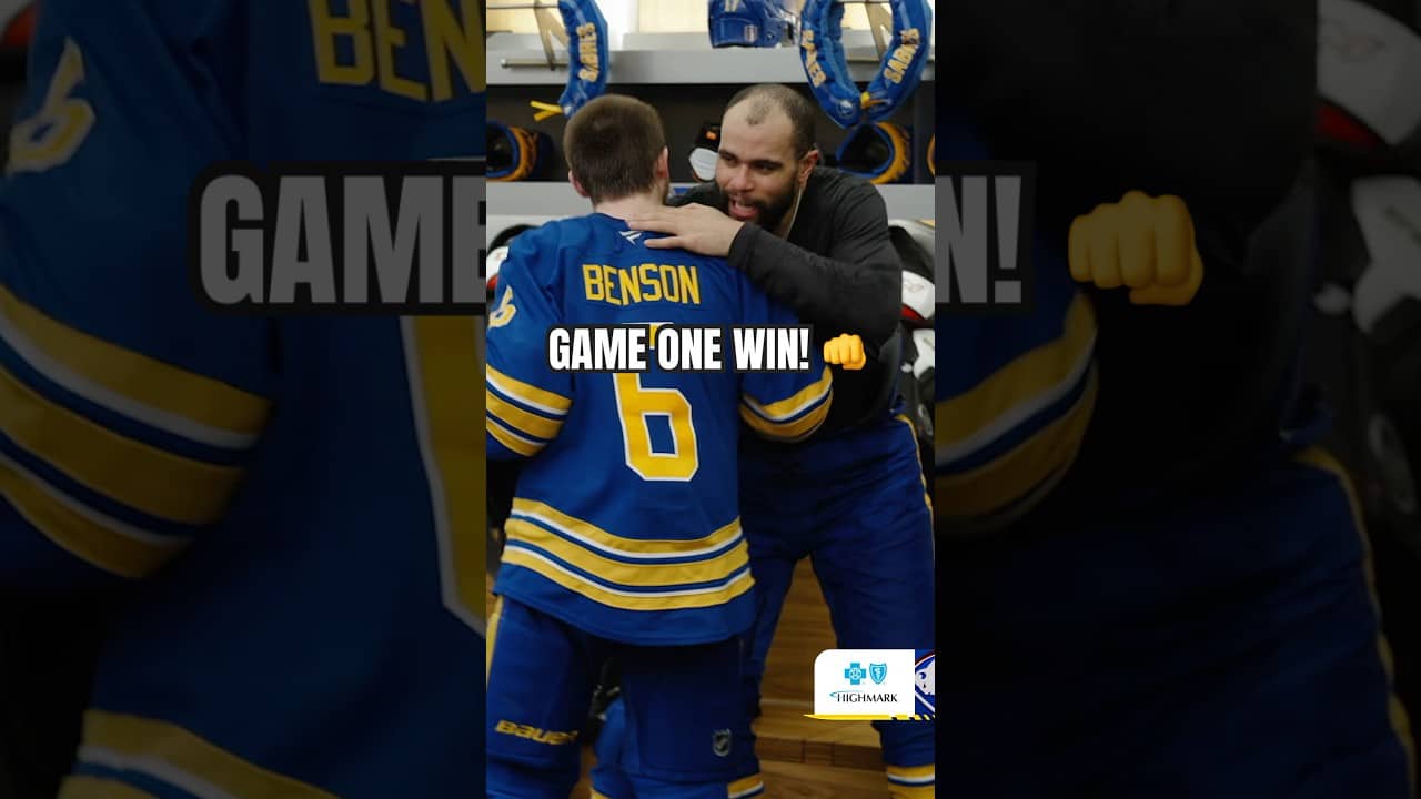 GAME. ONE. WIN. ✅ #nhl #stanleycup #hockey