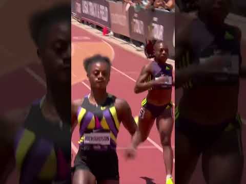 SHA’CARRI RICHARDSON WINS 💨 10.99 in the women's 100m at the USATF Los Angeles Grand Prix