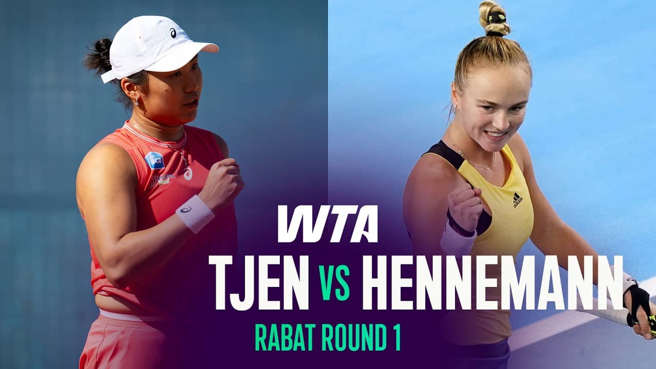 Janice Tjen vs. Caijsa Hennemann | 2026 Rabat Round 1 | WTA Match Highlights