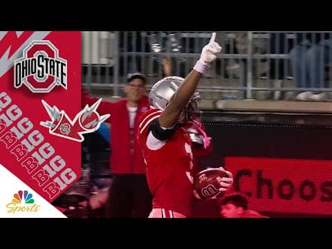 Ohio State's Lorenzo Styles Jr. takes kickoff return to the house vs. UCLA | Big Ten on NBC