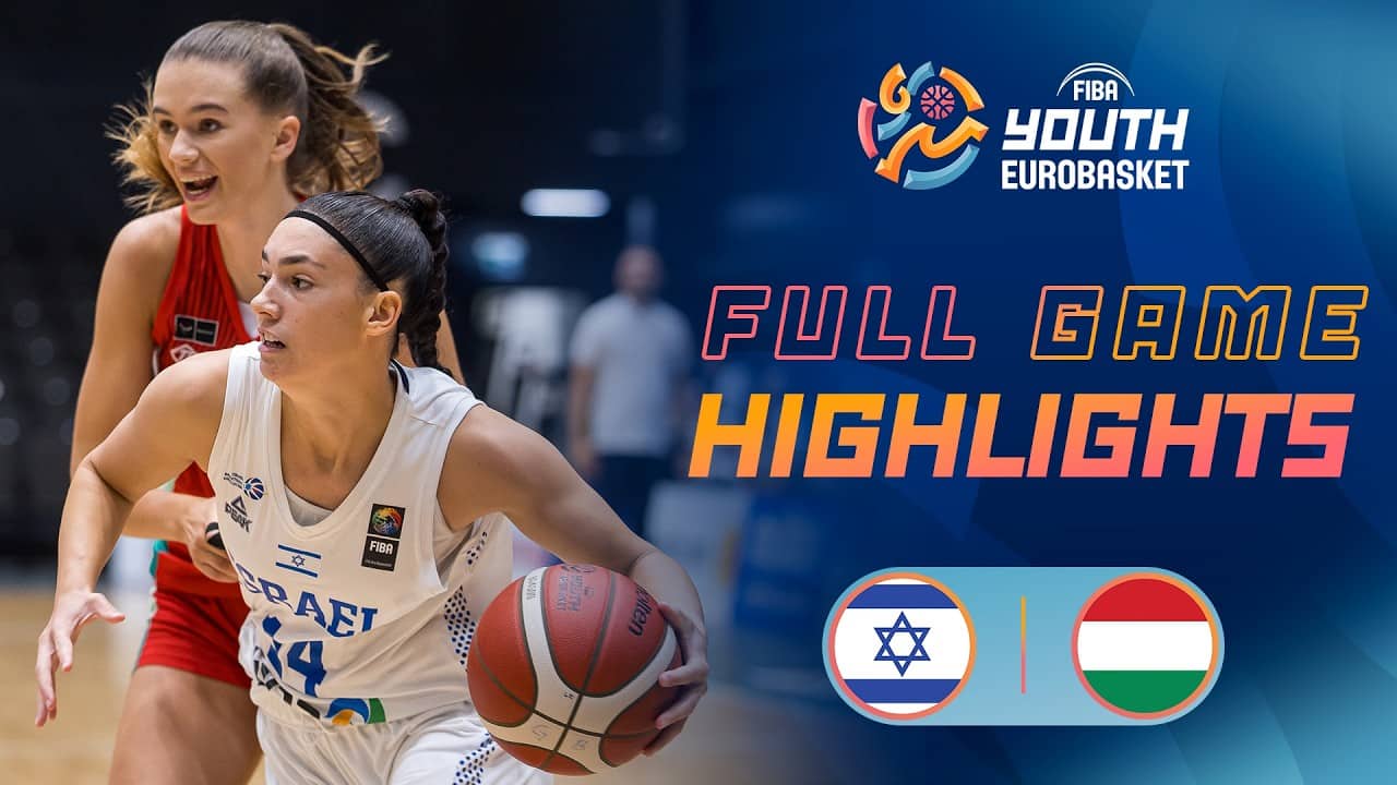 Round of 16: Israel 🇮🇱 vs Hungary 🇭🇺 | Highlights | FIBA U20 Women's EuroBasket 2026