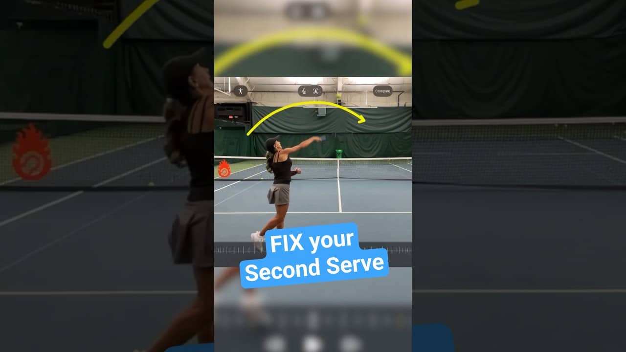 How to FIX your second serve