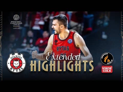 Rytas Vilnius v Promitheas Patras BC Vikos Cola | Full Game Highlights | #BasketballCL 2025-26