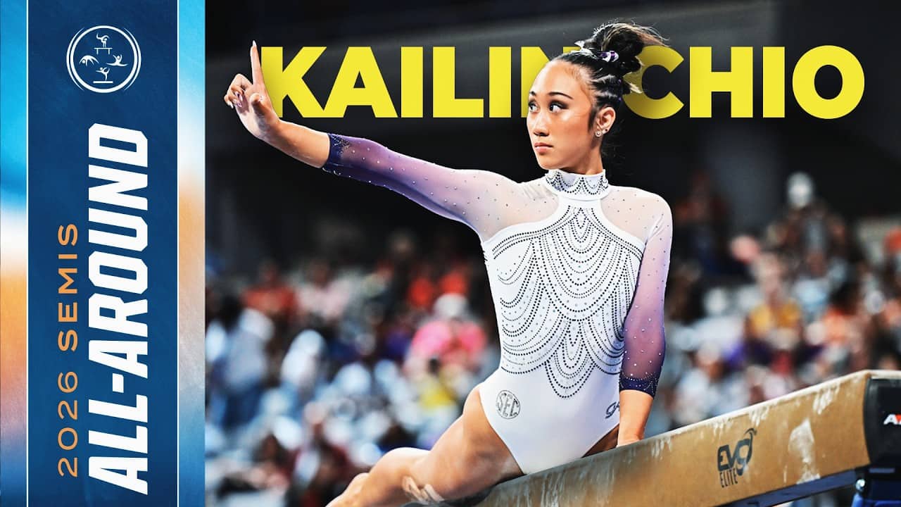 All Kailin Chio routines from 2026 NCAA gymnastics semifinals