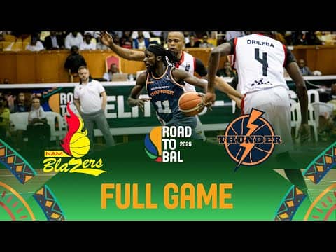 LIVE - Namuwongo Blazers v Nairobi City Thunder | Africa Champions Clubs ROAD TO B.A.L. 2026