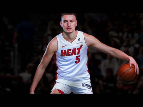 Nikola Jovic with a Career High night! Miami Heat are 6-4!