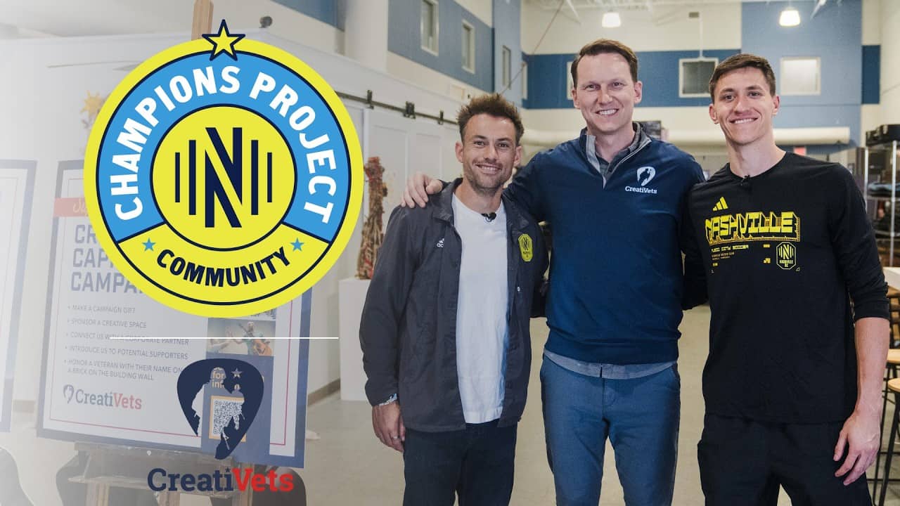 The Champions Project: Brian Schwake Visits Veteran-Owned Creativets