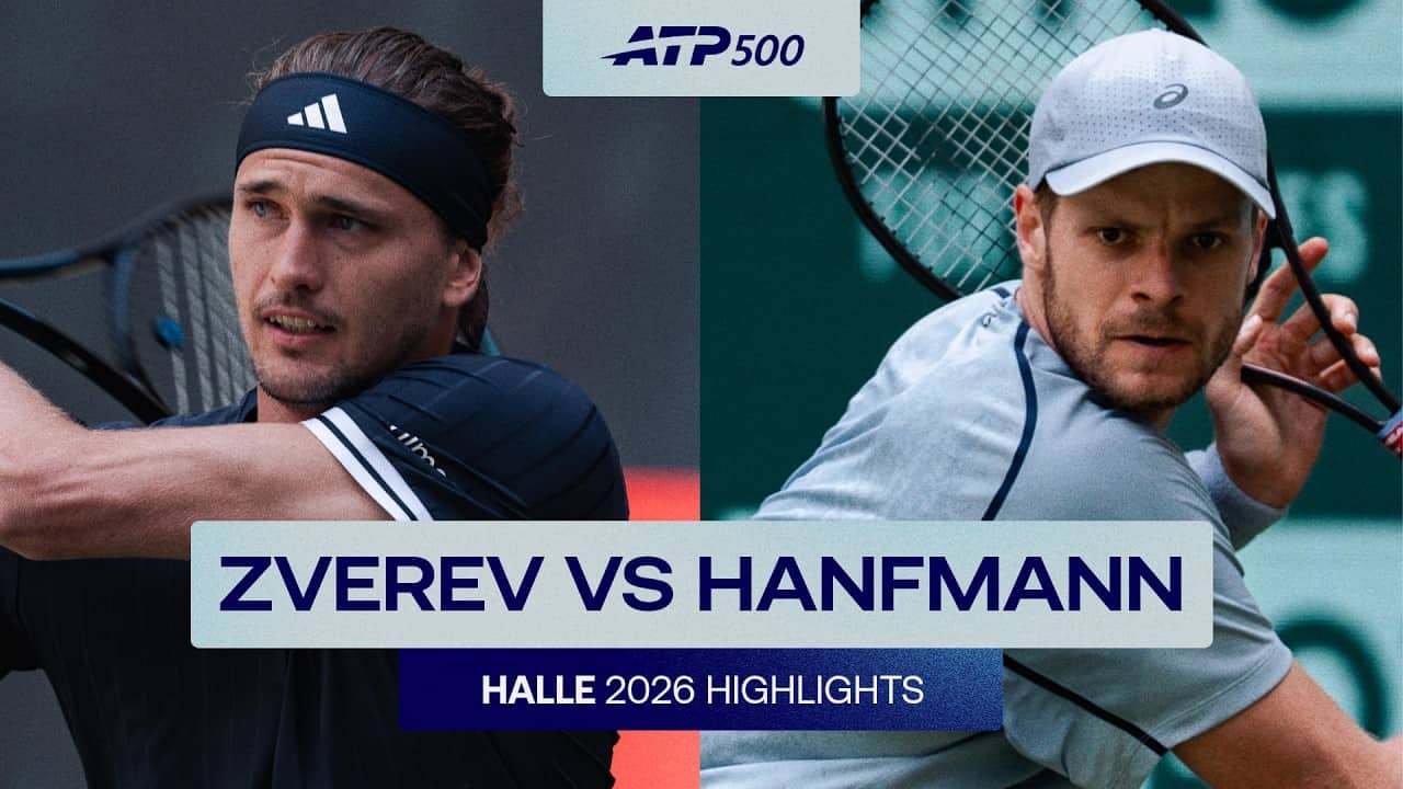 Alexander Zverev vs. Yannick Hanfmann Highlights | Halle 2026 Round 2