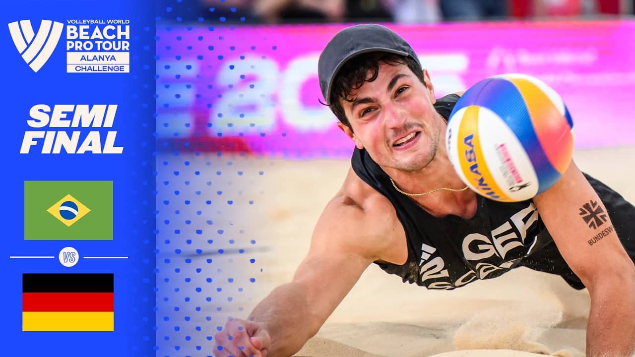 Adelmo/Mateus vs. Henning/Pfretzschner, L. - Semi Final Highlights | Alanya 2026 #BeachProTour