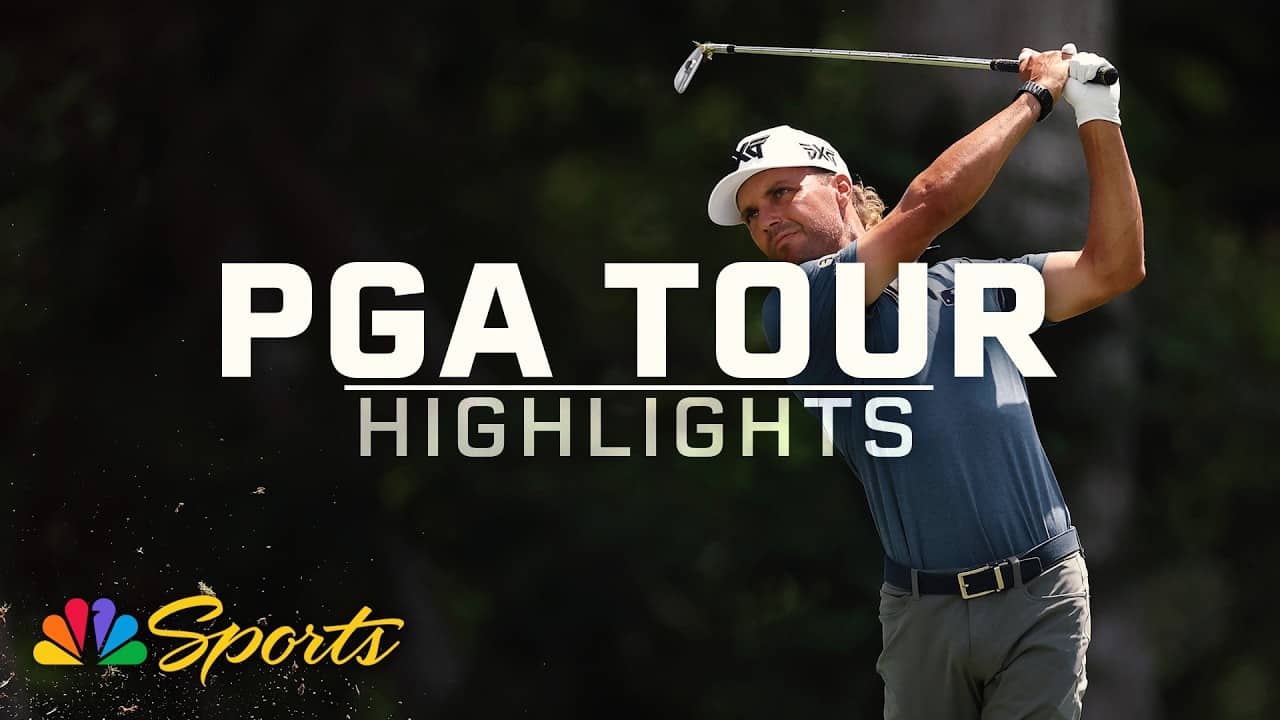 PGA Tour Highlights 2026: Charles Schwab Challenge, Round 3 | Golf on NBC Sports