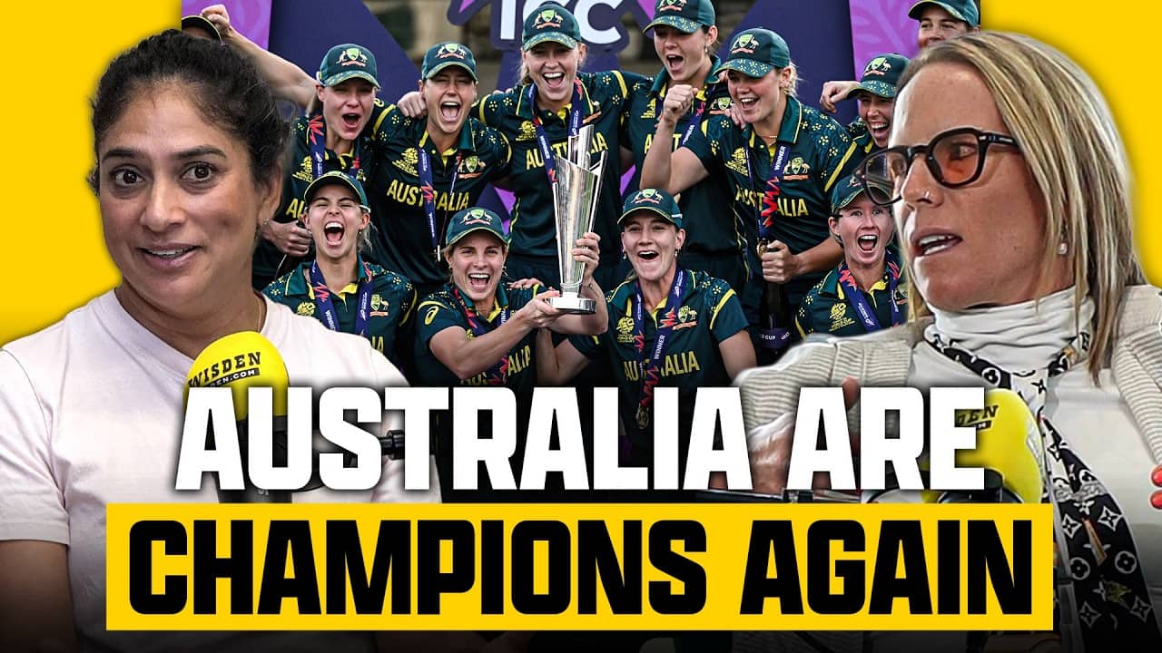 Australia crowned T20 World Cup Champions again! How can England close the gap? With Lisa Sthalekar