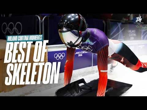 Matt Weston and Janine Flock Make History! 🇬🇧🥇 The Best of Skeleton at #MilanoCortina2026 ❄️