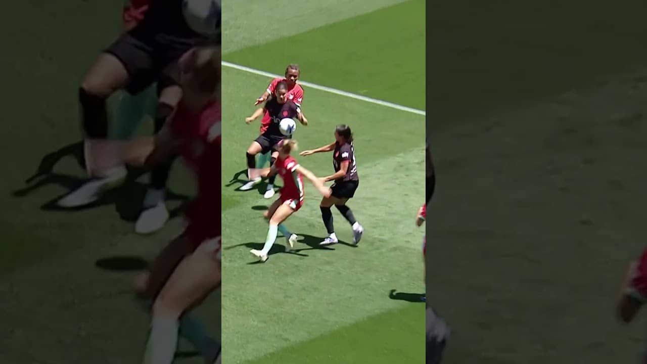 Pure class from start to finish ✨ Sophia Wilson ⚽🌹