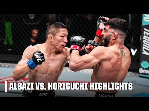 UFC Highlights: Amir Albazi vs. Kyoji Horiguchi | ESPN MMA