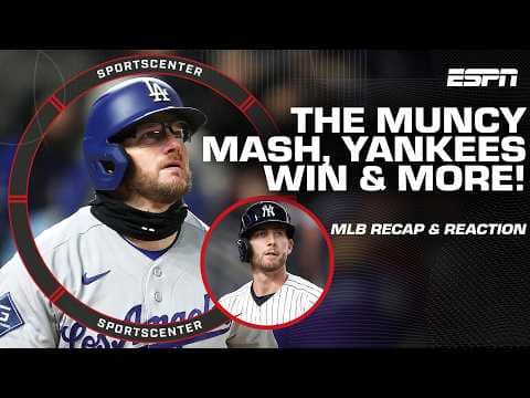 MLB Recap ⚾ Max Muncy's 2 homers and Yankees survive to take series opener vs. Royals | SportsCenter