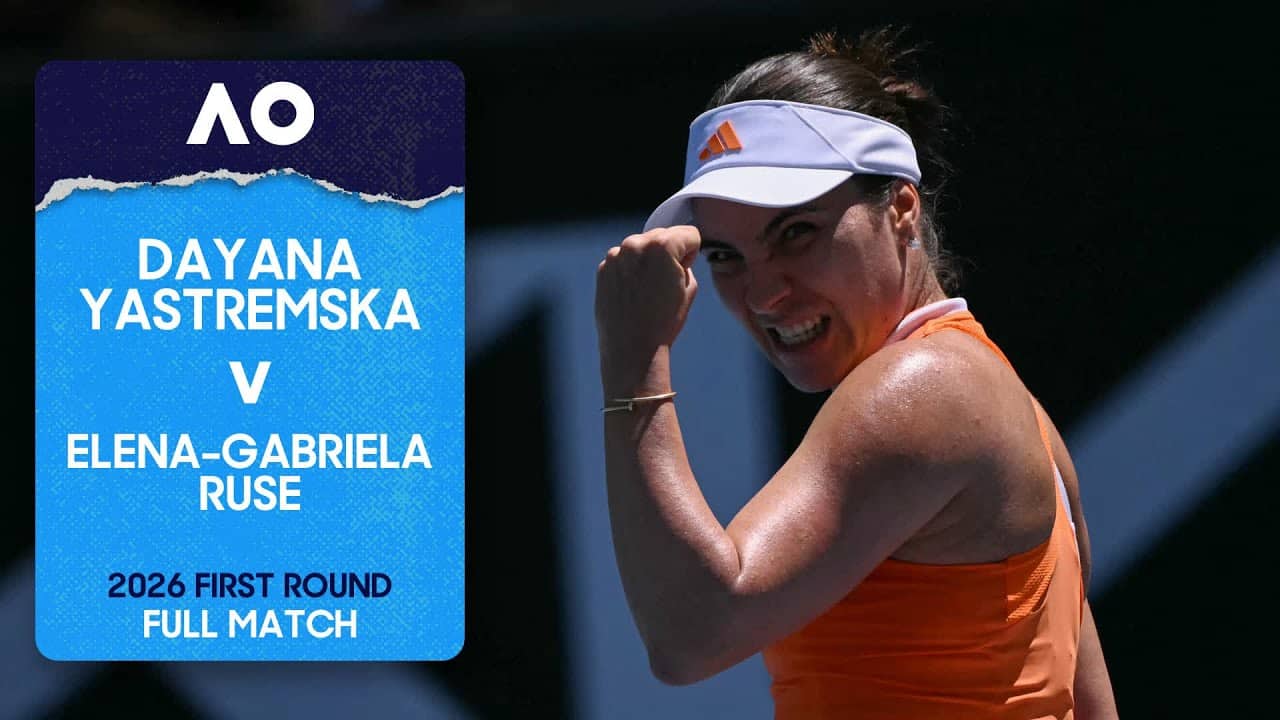 Dayana Yastremska v Elena-Gabriela Ruse Full Match | Australian Open 2026 First Round
