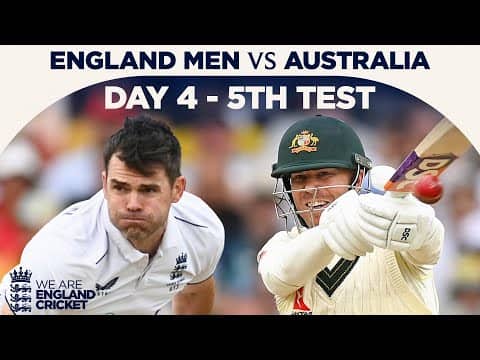 The Ashes Day Four | England v Australia 2023 5th Test