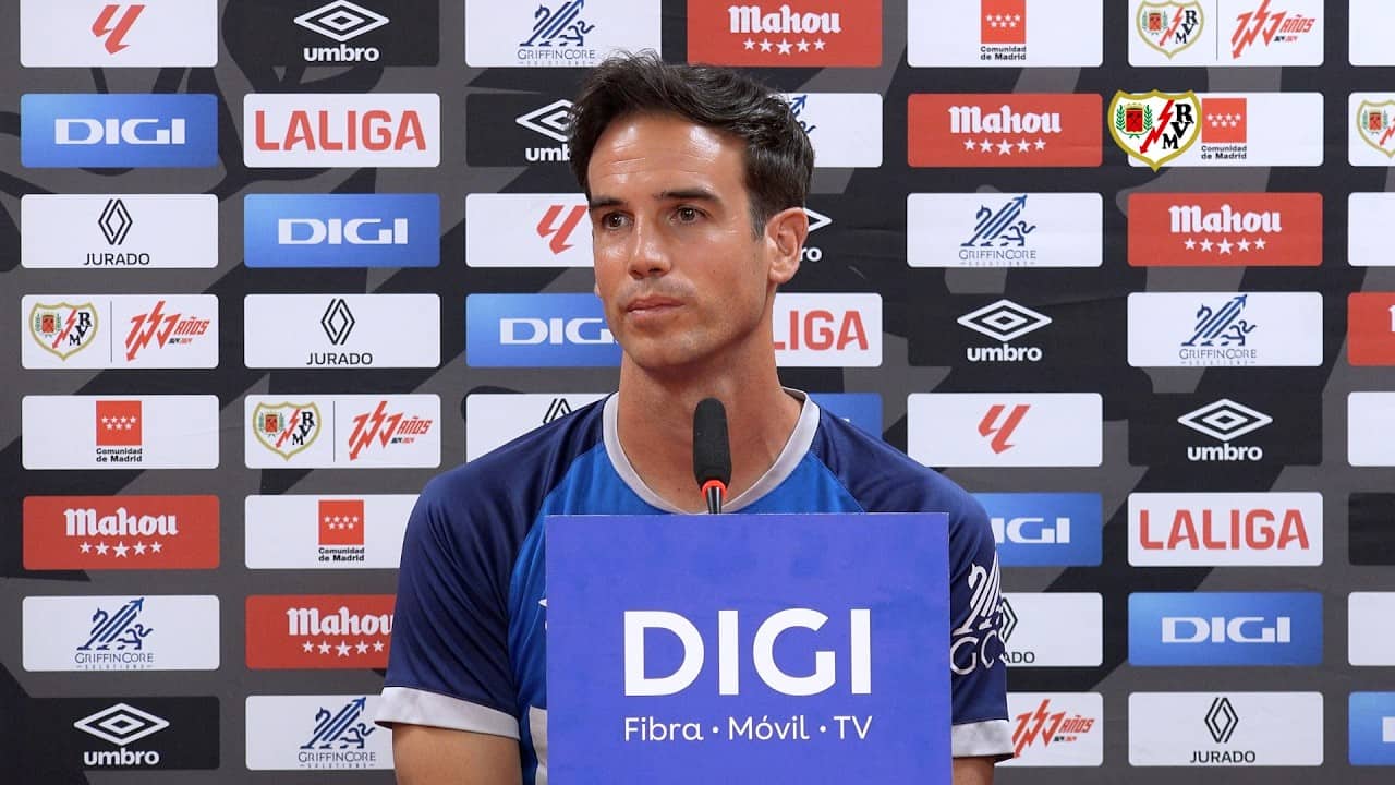 Íñigo Pérez previa del Rayo Vallecano - RCD Espanyol