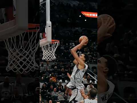 OH MY WEMBY 😱 #spurs #wemby #nba 📺 NBA on Prime