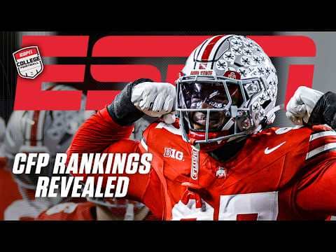 WEEK 13 2025 College Football Playoff Rankings REVEALED 👀🍿 | ESPN College Football