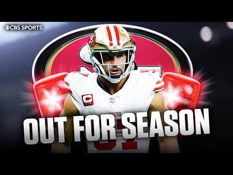 Nick Bosa to miss remainder of season with torn ACL | What does this mean for 49ers playoff chances?