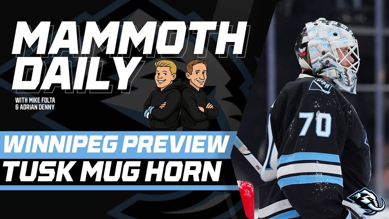 Mammoth Daily | Apr. 14, 2026: Winnipeg Preview, The Mail Is Here, Tusk Mug Horn Creation