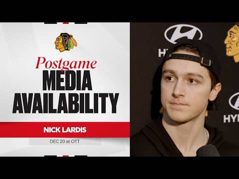 "It was a pretty special moment." | Nick Lardis Postgame 12.20.25