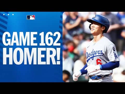 Dodgers rookie Hyeseong Kim goes yard in Seattle! 🤩 | 김혜성 하이라이트