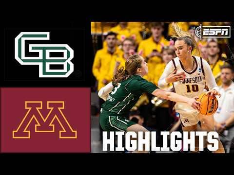 Round of 64: Green Bay Phoenix vs. Minnesota Golden Gophers | Full Game Highlights | NCAA Tournament