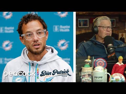 Dolphins' Mike McDaniel being his 'best self' in pressure moments | Dan Patrick Show | NBC Sports