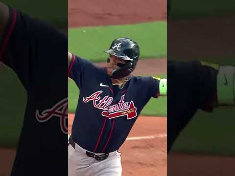 Ronald Acuña Jr. hit a GRAND SLAM over the Green Monster then gave his bat a kiss before spiking it