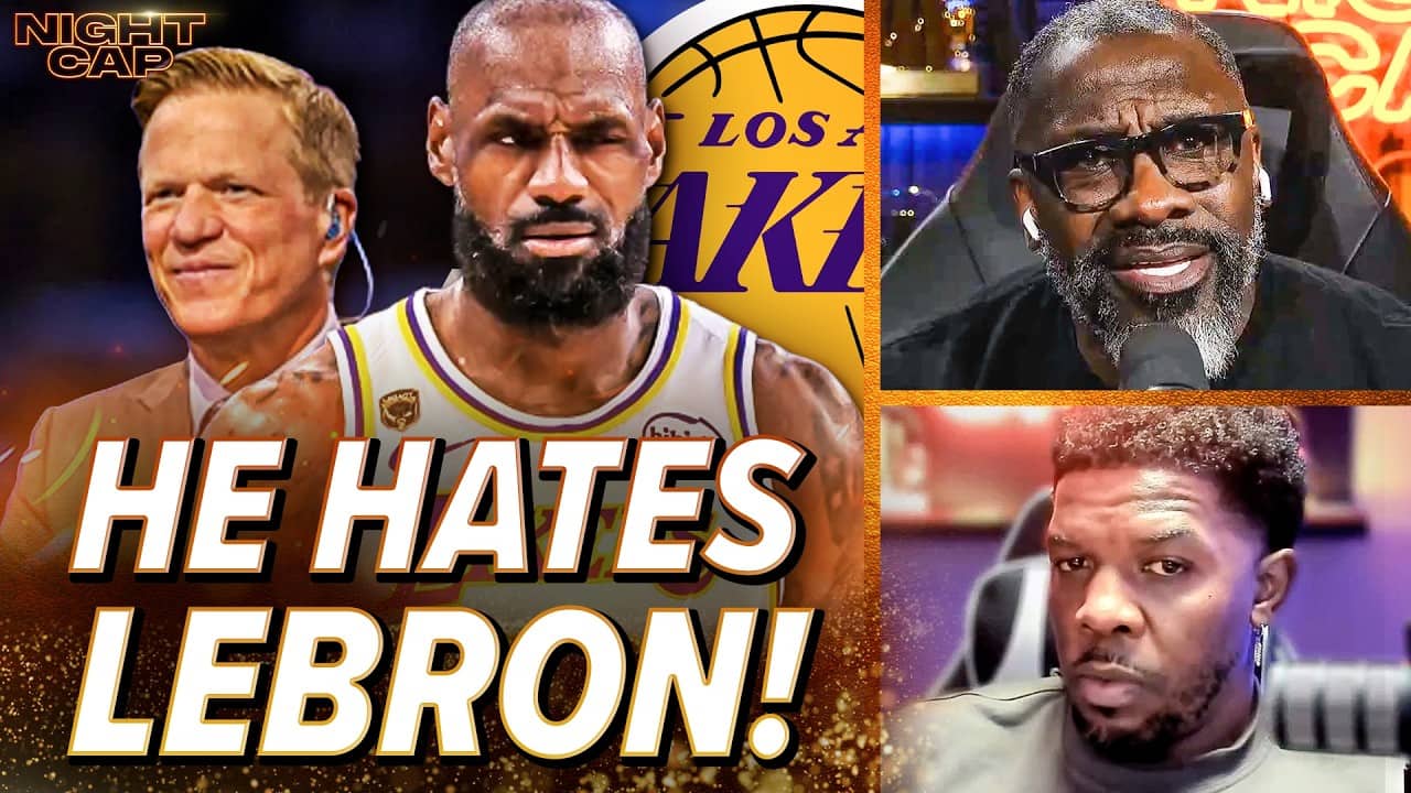 Shannon Sharpe SOUNDS OFF on NBA analyst for his LeBron Lakers TAKE! | Nightcap
