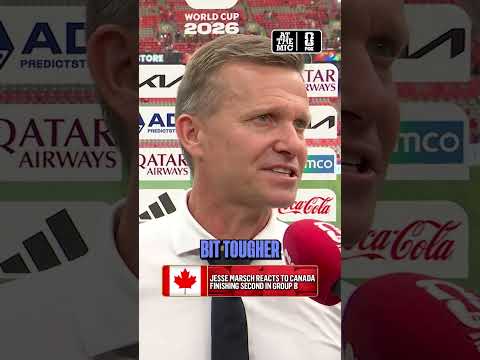 Jesse Marsch reacts after Canada advances to the Men's FIFA World Cup knockout stage