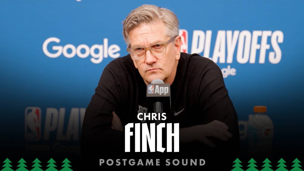 "We Came Out And Set The Tone" | Chris Finch Postgame Sound | 04.23.26